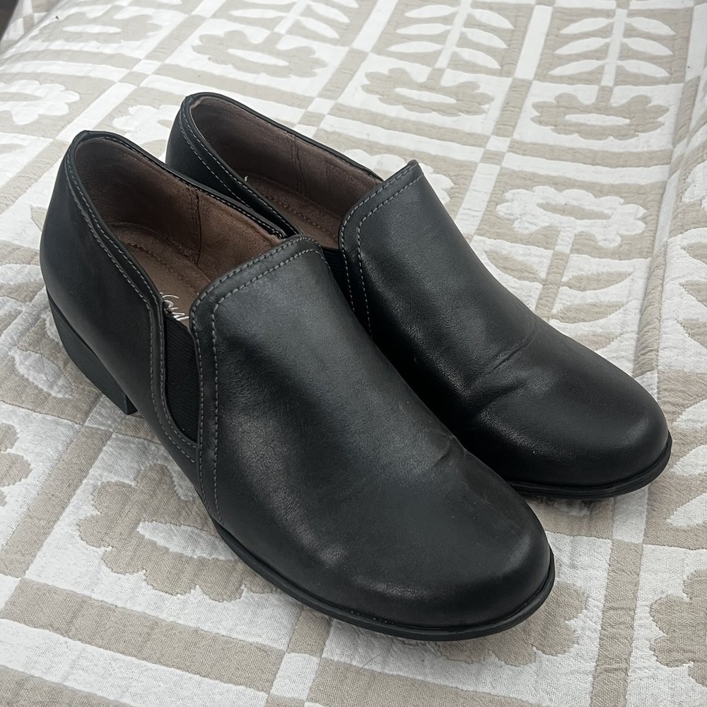 Natural Soul by Naturalizer Black Ankle‎ Boots, Women's Size 8.5W, Comfort